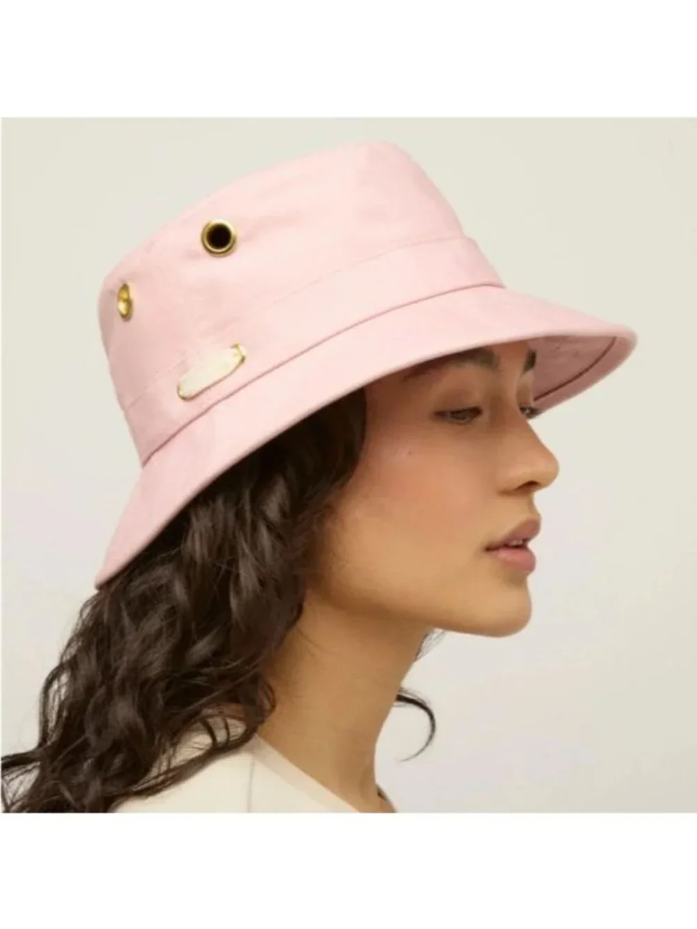 NWOT Tilley The Iconic T1 Bucket - Light Pink 7 1/2 60cm Large New